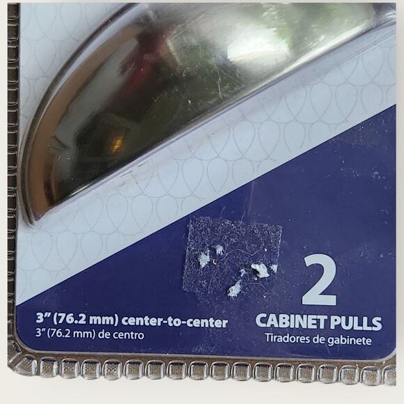 KASA Cabinet Pulls Satin Nickel (2 Packs) 3" Center to Center DIY Hardware - Picture 3 of 4